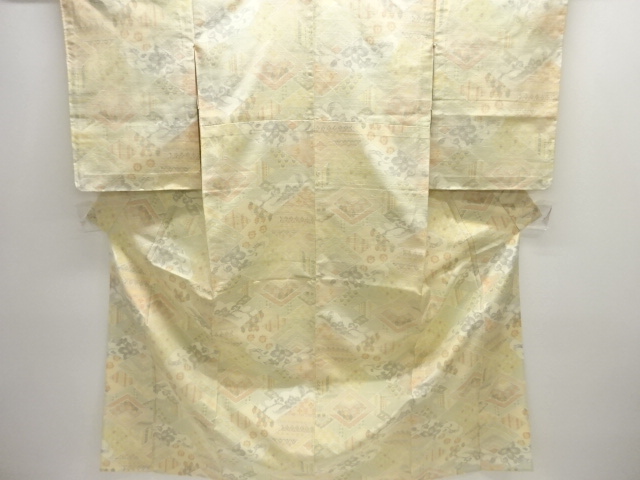 Japanese Kimono / Tsumugi Omeshi Silk